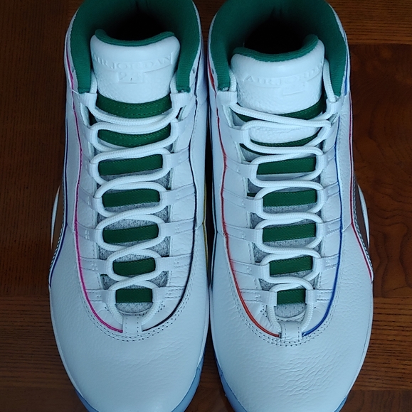 *SOLD*Air Jordan 10 Retro Wings White Clover Sz 12 - Picture 3 of 8